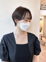 トッカ ヘアアンドトリートメント 難波店&nbsp;小顔似合わせカット愛されクールショート20代/30代40代50代/難波