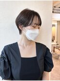 小顔似合わせカット愛されクールショート20代/30代40代50代/難波