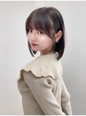 ボブ/ミニボブ/似合わせカット/透明感カラー/千葉/千葉駅