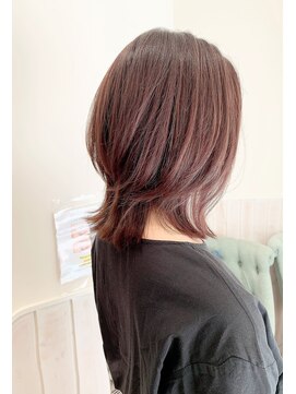 ネオリーブカップ 町田店(Neolive capu) ボブウルフ メルティカラー 似合わせカット