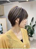 ☆メルティーカラー似合わせカットウェーブミディアムボブ[船橋]