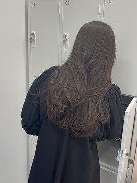 ガーランドウメダ(Garland umeda) 【ブリーチなし】オリーブベージュ♪ Sayaka