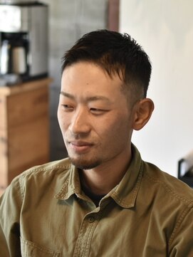 リム メンズヘア(LIM men's hair) 渋髪ショートアップバング【メンズカット/ヘア/倉敷/中島】