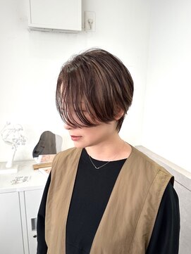 スイ(suiw) 大人のアンブレラカラーハンサムショート【suiw】昭和町/天王寺