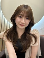 ナンバー アンフィール 渋谷(N° anfeel)&nbsp;【HIKARU】韓国風くびれ巻き/韓国風/髪質改善/ベージュ