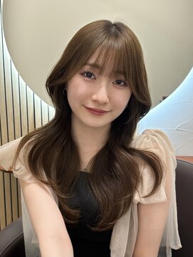 ナンバー アンフィール 渋谷(N° anfeel) 【HIKARU】韓国風くびれ巻き/韓国風/髪質改善/ベージュ