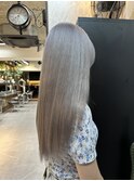 プラチナグレージュ¥ケアブリーチ