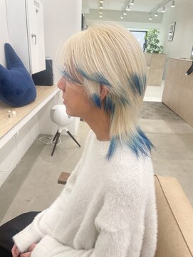 ニュート(Neut ) メンズハイトーンカラー/ブリーチ抜きっぱなしデザインカラー