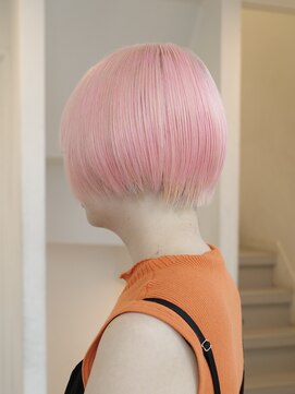 ミーム 原宿 表参道(meme) !ホワイトピンクピンクベージュハイトーンケアブリーチ#原宿