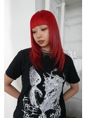 レッドヘアミディアムレイヤー