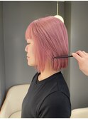 ピンクボブ