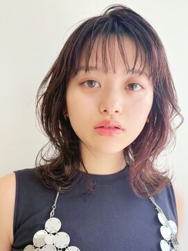 フィーリーカラー 大阪梅田店(feery color) オリーブベージュショートミニボブグレージュブリーチレイヤー