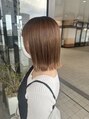 ビーハイブ あすと長町店(BEHIVE)&nbsp;【切りっぱなしボブ】パツッとしたラインがかわいいです☆[長町]