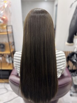 透け感/オリーブグレー