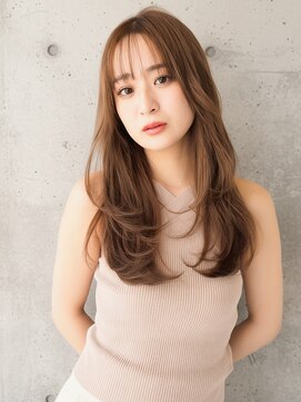 ニューヨークニューヨーク なんば道頓堀店(NYNY) ロングレイヤー/ミルクティーブラウン