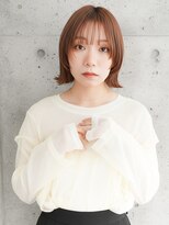 ニューヨークニューヨーク 守口店(NYNY)&nbsp;外ハネボブ×オレンジベージュカラー