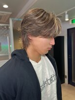 ブリーチ 静岡店(BLEACHi) 【BLEACHi石井】センターパートコントラストハイライトカラー