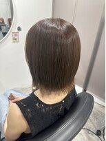ヌーヌー 鶴ケ峰(nuu nuu)&nbsp;上品に決まる大人の切りっぱなしボブ【鶴ヶ峰／横浜】