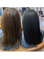 モンド ヘアクリエーション 西田店(monde hair creation)&nbsp;【monde】before × after × 髪質改善