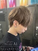 エーアイ 駒込店(Ai)&nbsp;柔らかな毛流れで魅せるナチュラルマッシュショート