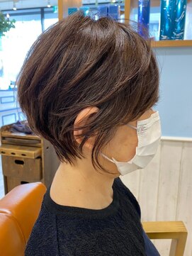 ネオリーブエクラ 上野御徒町店(Neolive eclat) 大人かわいい　  ショートボブ