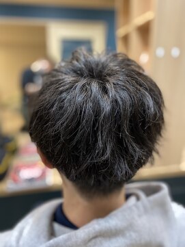 ヘアサロンアンドヘアメイクディー(hair salon hair make D) 仙台D 前下がりゆるふわツイストスパイラル刈りあげstyle
