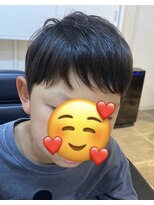 サロン 紫花 &nbsp;【癖毛さん必見】キッズカット