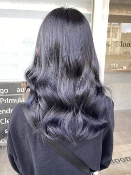 ブルーム(the Bloom) 【暗髪】ブルーブラック[木更津/ブリーチ/ダブルカラー］