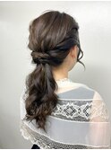 結婚式に！お呼ばれhair
