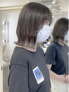 ユーフォリア 新宿店(Euphoria) 【Euphoria /福田連太郎】結べるボブ インナーカラー