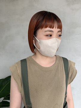 ヌール(Nuru) orange×ミニボブ