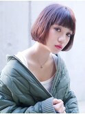 【kate 大宮】丸みボブ×ブラウンベージュ