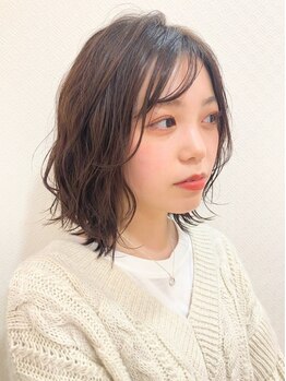 クアッドヘアデザイン(quad Hair Design)の写真/《乾かしただけでまとまるワンランク上のナチュラルスタイル♪》お手入れが楽で忙しい方におすすめ！