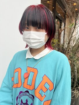 ディーナ(D'na) 【D‘na×古屋】マッシュウルフレッドルーツカラー