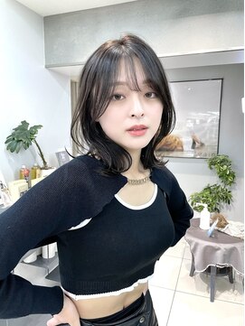 ヴェイン 渋谷(vain) くびれミディ/レイヤーカット/ミディアム/インナーカラー/渋谷