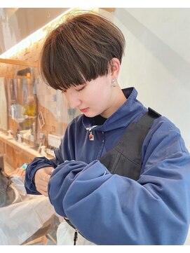 ビファインイーハアヴェダ(Befine e-ha AVEDA) 前髪重めのマッシュショート★