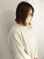 ラミエ バイ メルト 吉祥寺(lamie by melt)&nbsp;"久保田"切りっぱなしボブ大人ボブ暗髪ボブ外ハネボブ