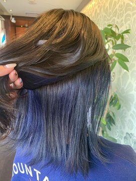 エディット アンド 緑地(Edit&) インナーカラー