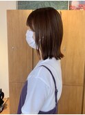 切りっぱなし/ナチュラルブラウン/艶髪/暗髪/Aujua/1-23