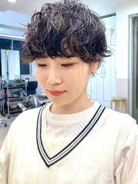 グラフ 銀座(GRAFF) ショートパーマ【GRAFF銀座】