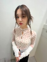 ロンドエニカ 大宮(Lond enika)&nbsp;レイヤーボブブリーチインナーカラーダブルカラーロング[大宮]