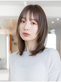 イメチェンハッシュカット20代30代大人かわいい斜めバング