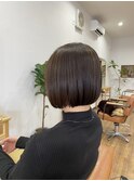 ぱっつんボブ