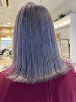 エイト ヘアサロン 渋谷本店(EIGHT)&nbsp;【ハイトーン】ラベンダーシルバーカラー