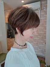 ミエル(miel) 【hair design miel】大人ショートカット
