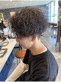 波巻きMIXパーマ