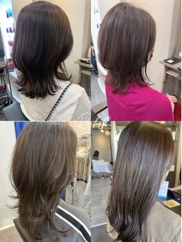 リッチェル(Richell)の写真/[Richell]のオーガニックカラーは92％が天然成分の《ヴィラロドラカラー》を使用。繰り返す程ツヤ髪へ♪