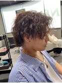 NEXTNEO【櫻田】センターパート　ツイストスパイラルパーマ