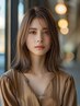 【カット+縮毛矯正 +ハホニコトリートメント】￥20000
