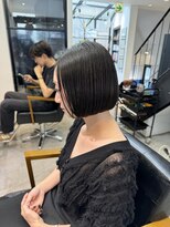 トレス(TRESS)&nbsp;ミニボブ　切りっぱなしボブ　内巻きボブ